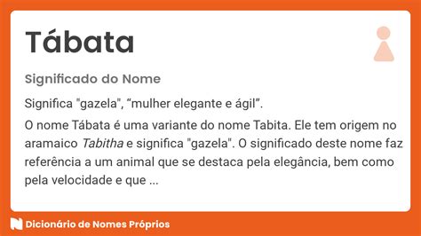 tabata name meaning